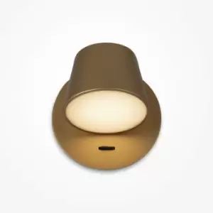 Image of Maytoni Maytoni Pixel Modern Surface Mounted Downlight Brass 3000K