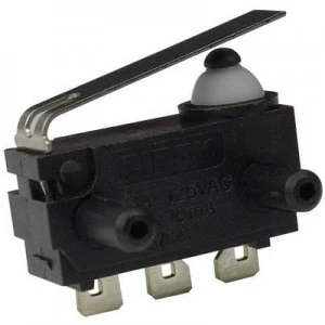 Image of Zippy Microswitch DW N2S 01A0F Z 12 Vdc 0.1 A 1 x OnOn momentary