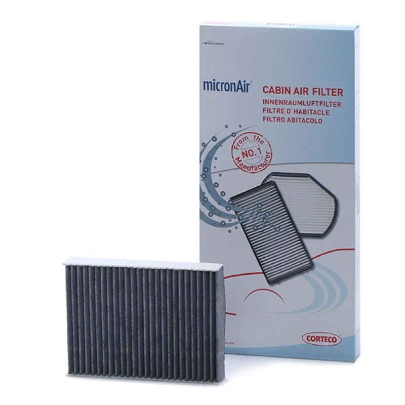 Image of CORTECO 80005202 Pollen filter Activated Carbon Filter Filter,interior air (424)