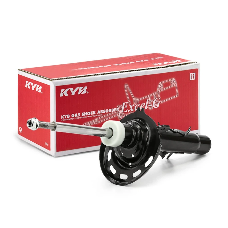 Image of KYB 3338012 Shock absorber Front Axle Right, Gas Pressure, Twin-Tube, Damper with Rebound Spring, Top pin Shock Absorber (854)