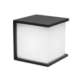 Image of Torsten 1 Light Wall Fitting - Graphite Finish, E27