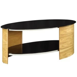 image of Jual San Marino Oak Oval Coffee Table