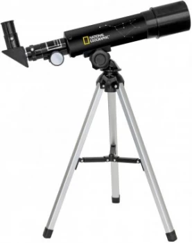 image of National Geographic 50/360 Refractor Telescope - Black