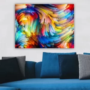 Image of 262592861_70100 Multicolor Decorative Canvas Painting