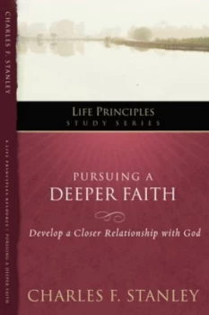 Image of Pursuing a Deeper Faith by Charles Stanley Book