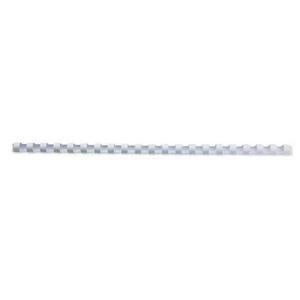 Image of Original GBC CombBind Binding Combs Plastic 21 Ring 125 Sheets A4 14mm White 1 x Pack of 100 Binding Combs