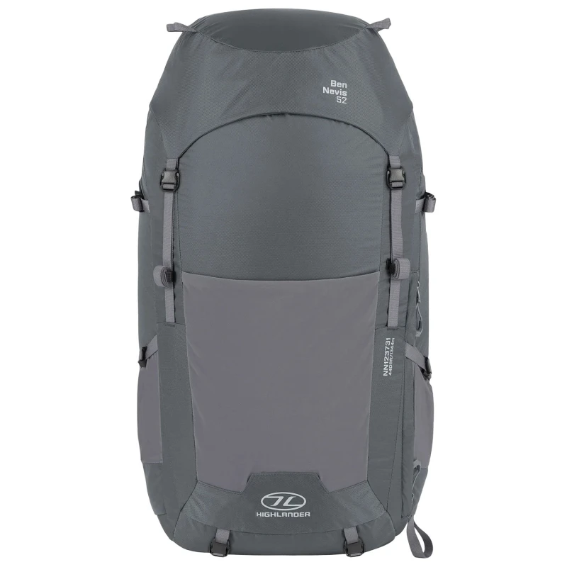 Image of Highlander Ben Nevis 52L Mens Backpack - Grey RUC275-GR