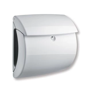 image of Burg-Wachter Piano Post Box - White