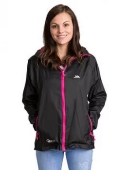 image of Trespass Qikpac Packaway Jacket - Black Size M Women