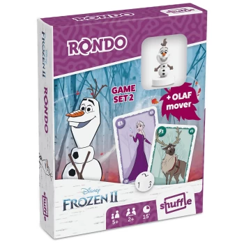 Image of Shuffle Plus Card Game - Frozen 2 Olaf
