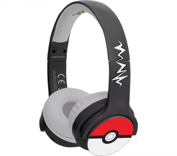 image of OTL PK0725 Pokemon Pokeball Kids Headphones