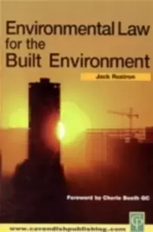 Image of Environmental Law for The Built Environment