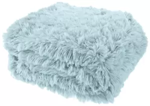 Image of Catherine Lansfield Cuddly Throw - Sky Blue - 150x200cm