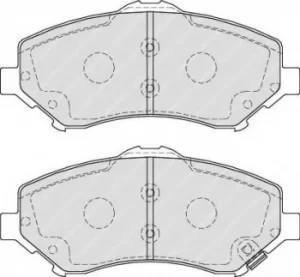 image of Ferodo FDB4074 Brake Pad Set Front Axle Premier Car