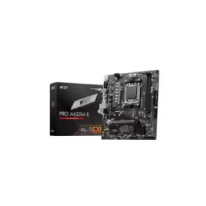 Image of MSI PRO A620M-E motherboard AMD A620 Socket AM5 mini ATX