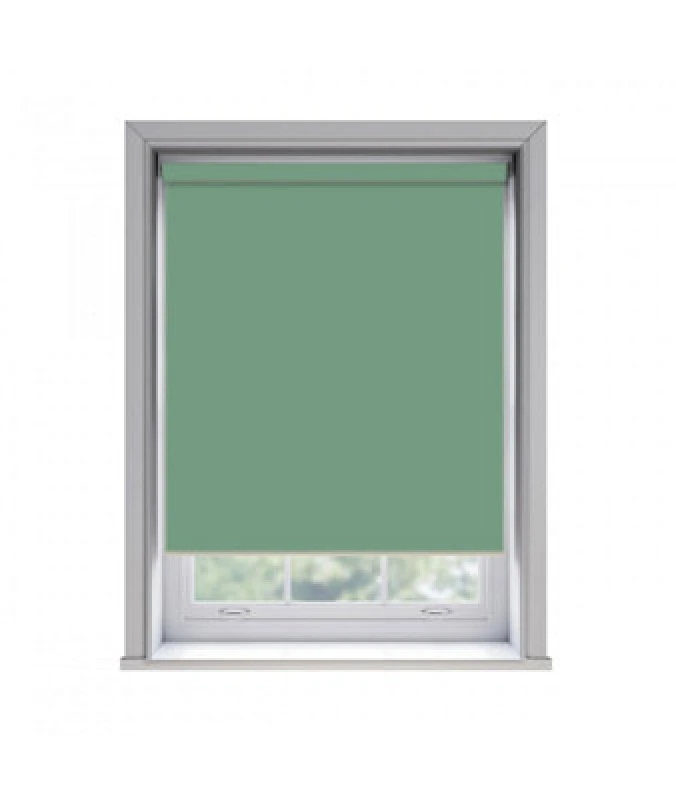 Image of 45Cm No Drill Self Adhesive Basil Thermal Blackout Roller Blind (170Cm Drop)