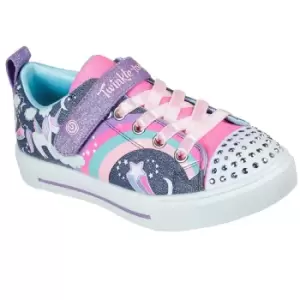 Skechers Girls Twinkle Sparks Unicorn Charmed Trainers Shoes UK Size 12.5 (EU 31)