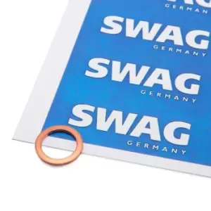 Image of SWAG Oil Drain Plug Gasket 20 92 7532 Oil Drain Plug Seal,Drain Plug Gasket BMW,FIAT,MINI,3 Touring (E91),3 Limousine (E46),3 Limousine (E90)