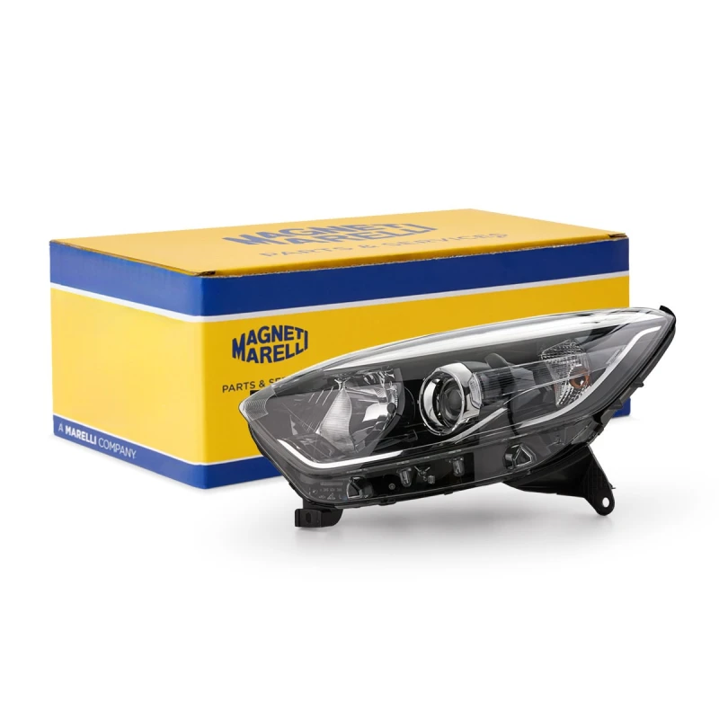 Image of MAGNETI MARELLI 711307024450 Headlights W5W, Left, without bulbs, Halogen Headlight (259)
