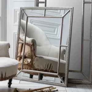 Image of Milton Wall Mirror 97.5x77.5cm Silver