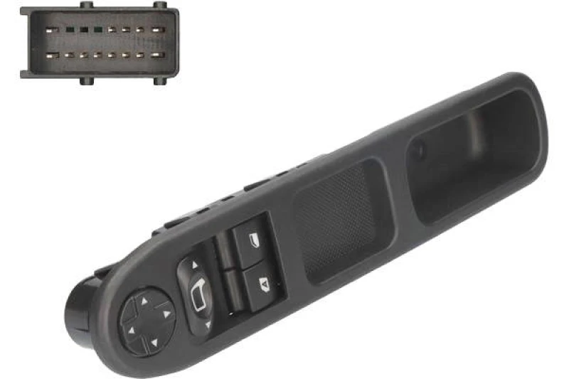 Image of Alfa e-Parts AF00320 Switch, window winder Driver side Plastic Switch,window winder (1761)