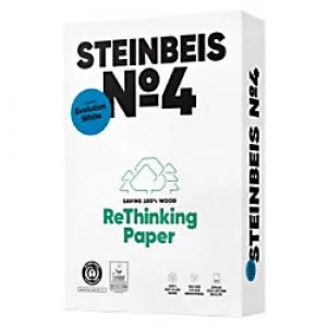 Image of Steinbeis 100% Recycled EvolutionWhite Printer Paper A4 80 gsm 135 CIE 500 Sheets