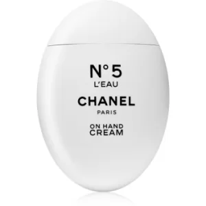 image of Chanel No. 5 LEau On Hand Cream Hand Cream with Fragrance 50ml