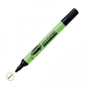 Image of Show-me Medium Point Slim Barrel Drywipe Black Marker Pack of 100 CP