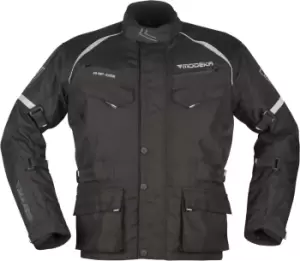 Image of Modeka Tarex Motorcycle Textile Jacket, black, Size 2XL, black, Size 2XL