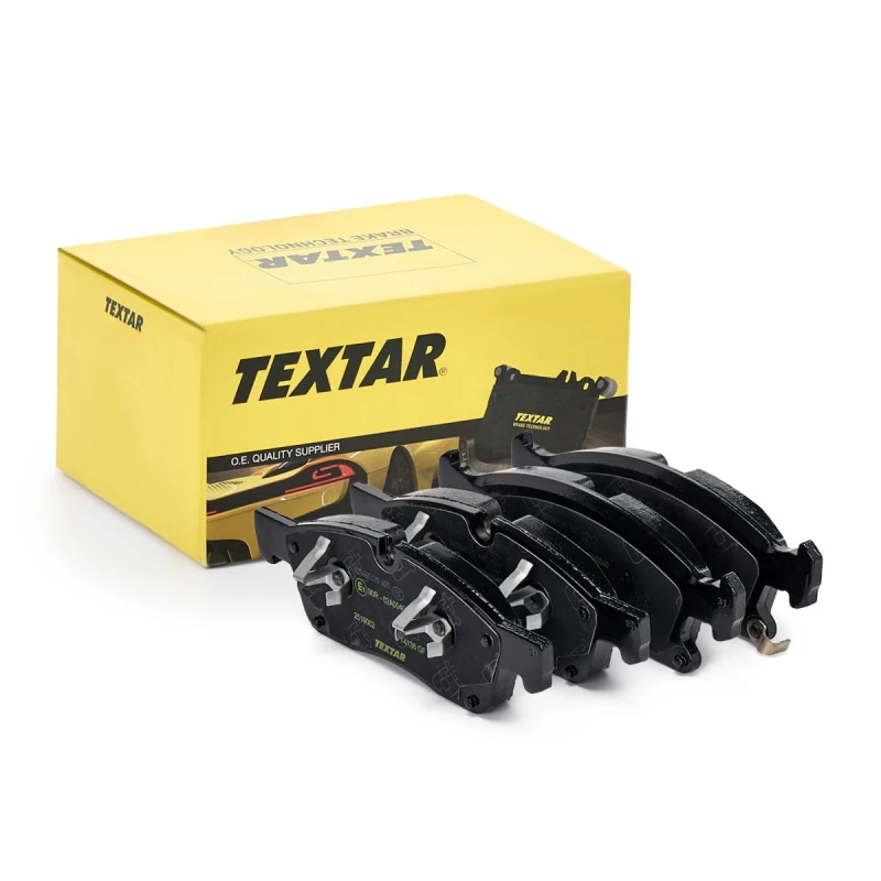 Image of TEXTAR 2519002 Brake pad set Q+ with acoustic wear warning Brake Pad Set,disc brake (402)