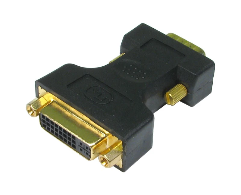 Image of Cables Direct Cables Direct VGA to DVI-A Adaptor Black CDL-DV001REV