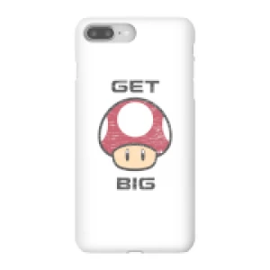 Image of Nintendo Super Mario Get Big Mushroom Phone Case - iPhone 8 Plus - Snap Case - Gloss