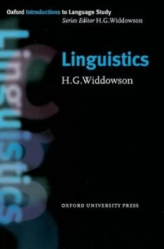 Image of Linguistics by H. G. Widdowson Book