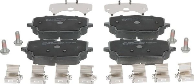 Image of Brake pad set MAPCO 106096