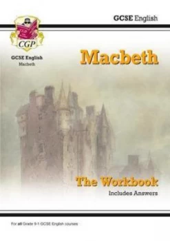 Image of New Grade 9-1 GCSE English Shakespeare - Macbeth Workbook (includes Answers)