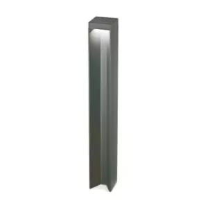 Image of Ideal Lux KURT LED Outdoor Bollard Anthracite, 3000K, IP54, Non-Dim