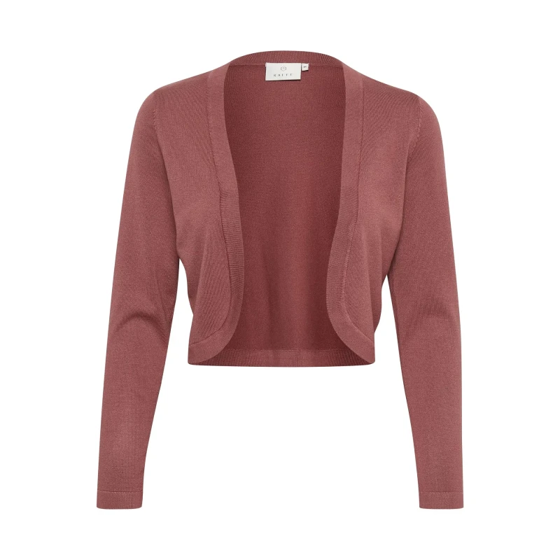 Image of Kaffe Womens cardigan KAFFE Astrid Rouge Female M