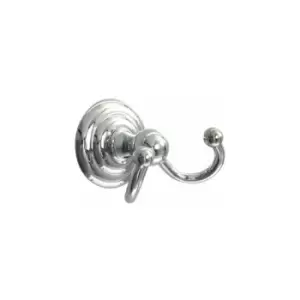 image of Richmond Double Hook -75mm - Chrome - 6623C - Chrome - Miller