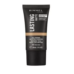 Image of Rimmel Lasting Matte Foundation - 203 True Beige