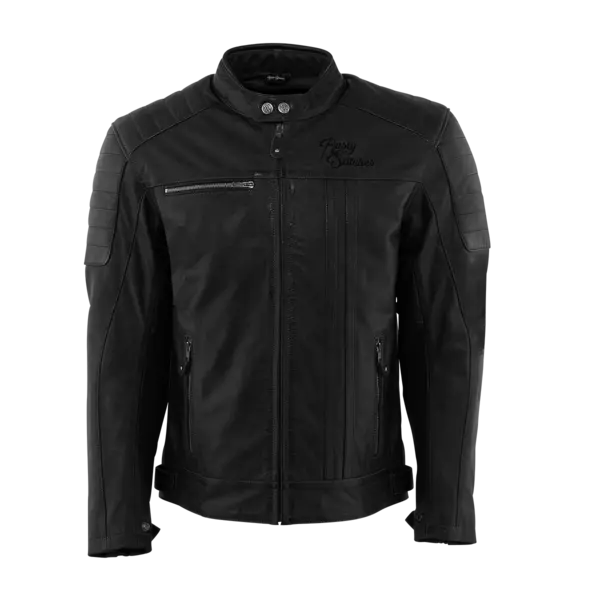 Image of Rusty Stitches Cooper Jacket Black Size 2XL