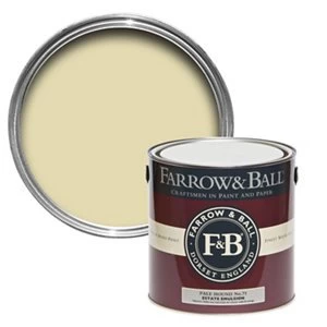 Image of Farrow & Ball Estate Pale hound No. 71 Matt Emulsion Paint 2.5L