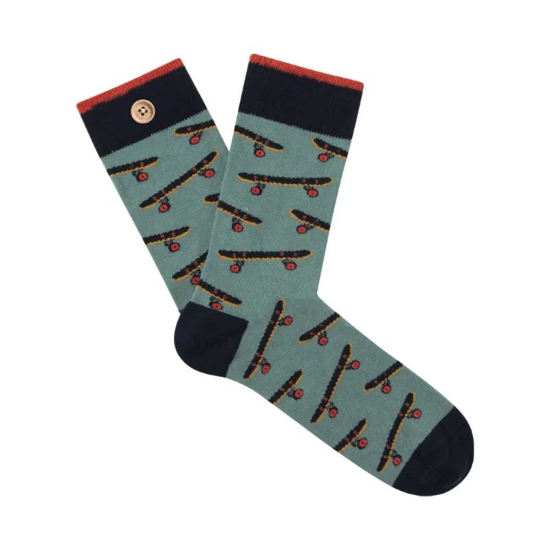 Image of Cabaia Socks Cabaia Eliot & Elise Vert Male 41/46