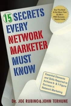 Image of 15 Secrets Every Network Marketer Must Know by Joe Rubino Paperback