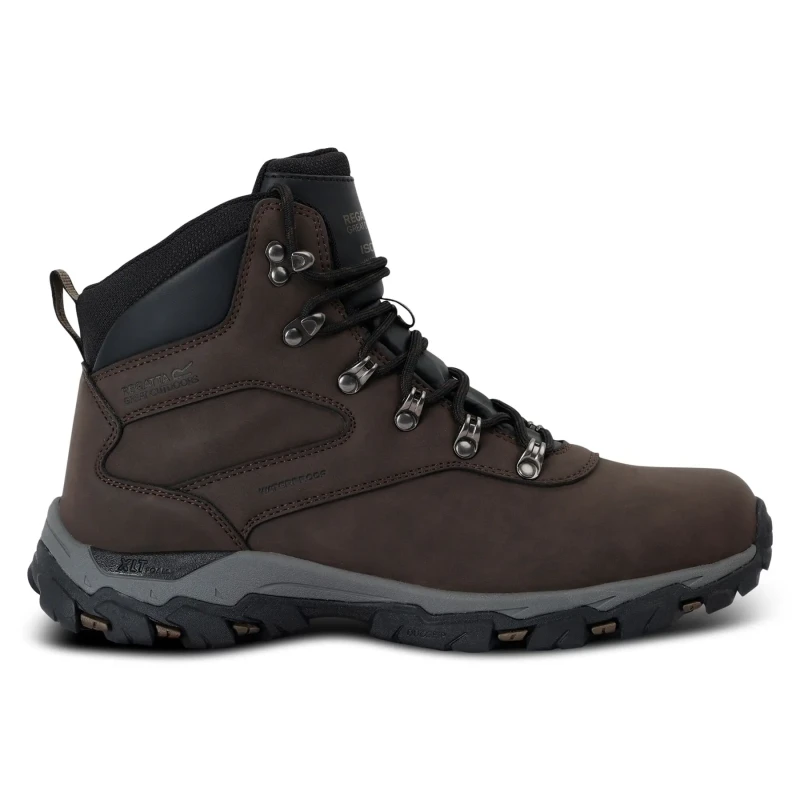 Image of Regatta Regatta Men Holcombe Classic Walking Boots in Chocolate Size: 10 Chocolate 10 Male 5063516024545