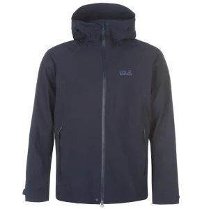 image of Jack Wolfskin Ticume Softshell Jacket Mens - Navy