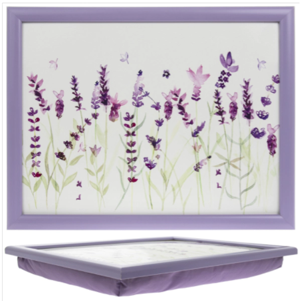 Image of Lavender Laptray By Lesser & Pavey