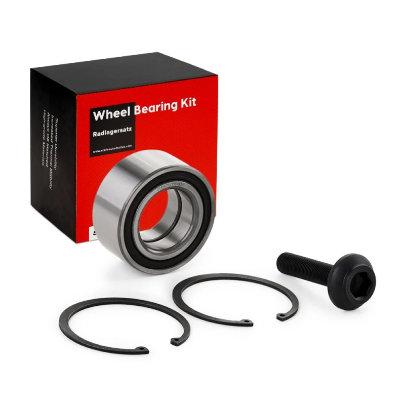 Image of STARK SKWB-0180014 Wheel bearing kit Rear Axle both sides, with screw Wheel Bearing Kit (654)