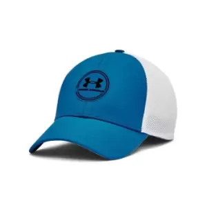 image of Under Armour Mens Iso-chill Driver Mesh Cruise Blue Cap L/XL