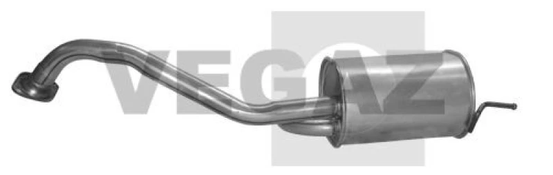 Image of Rear silencer VEGAZ HOS-226