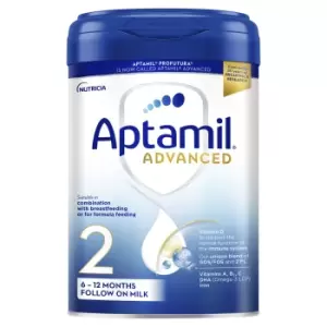 image of Aptamil Advanced 2 Follow On Baby Milk Formula Powder 6-12 Months